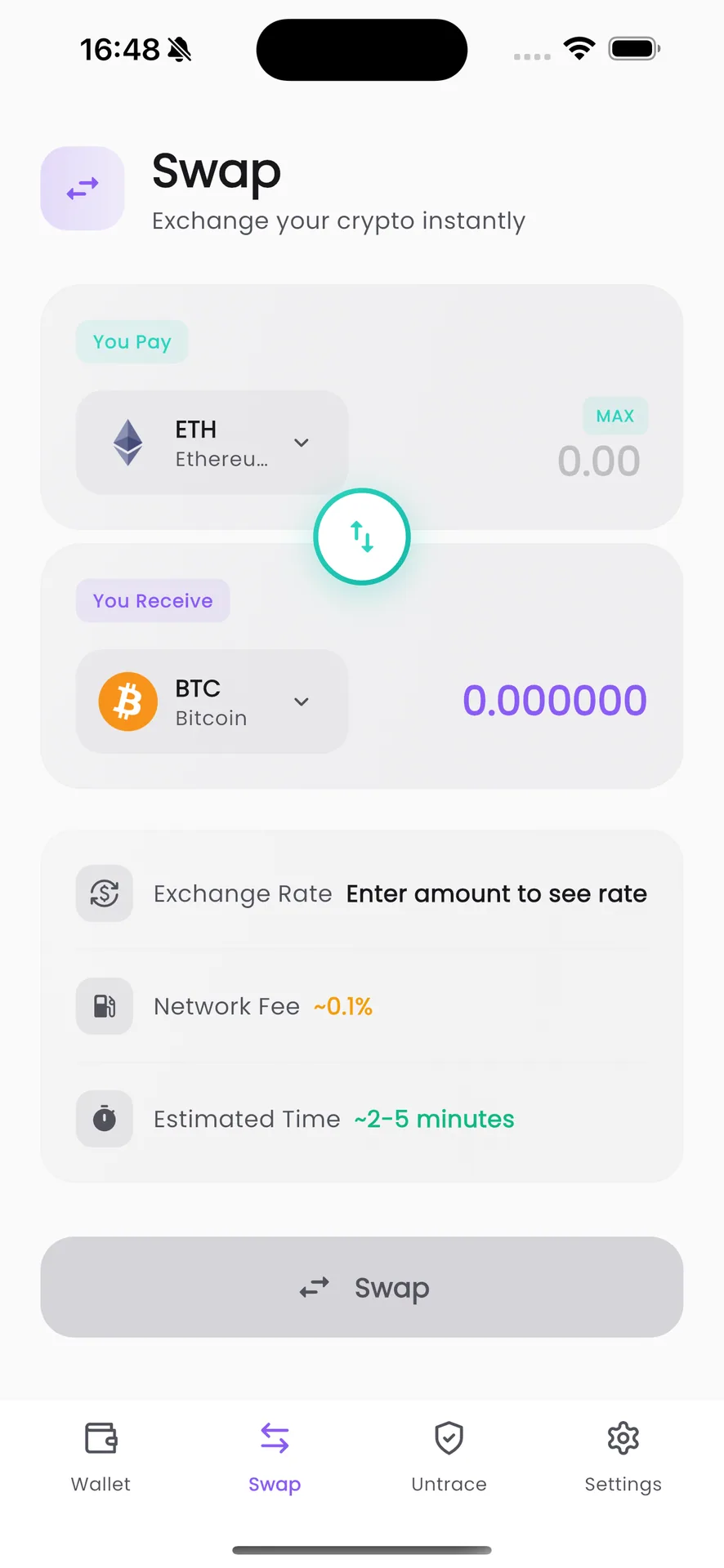 NoWay Wallet — Privacy-First Multi-Chain Cold Wallet screenshot 9