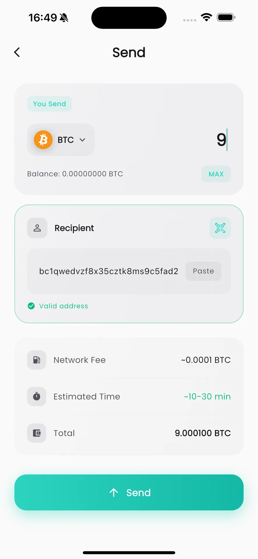 NoWay Wallet — Privacy-First Multi-Chain Cold Wallet screenshot 15