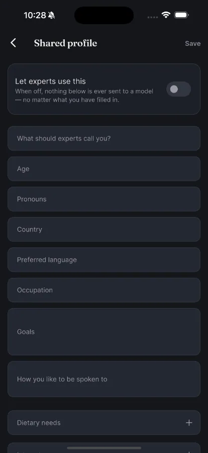 Polymath — Multi-Expert AI Assistant Platform (Laravel + Flutter) screenshot 6