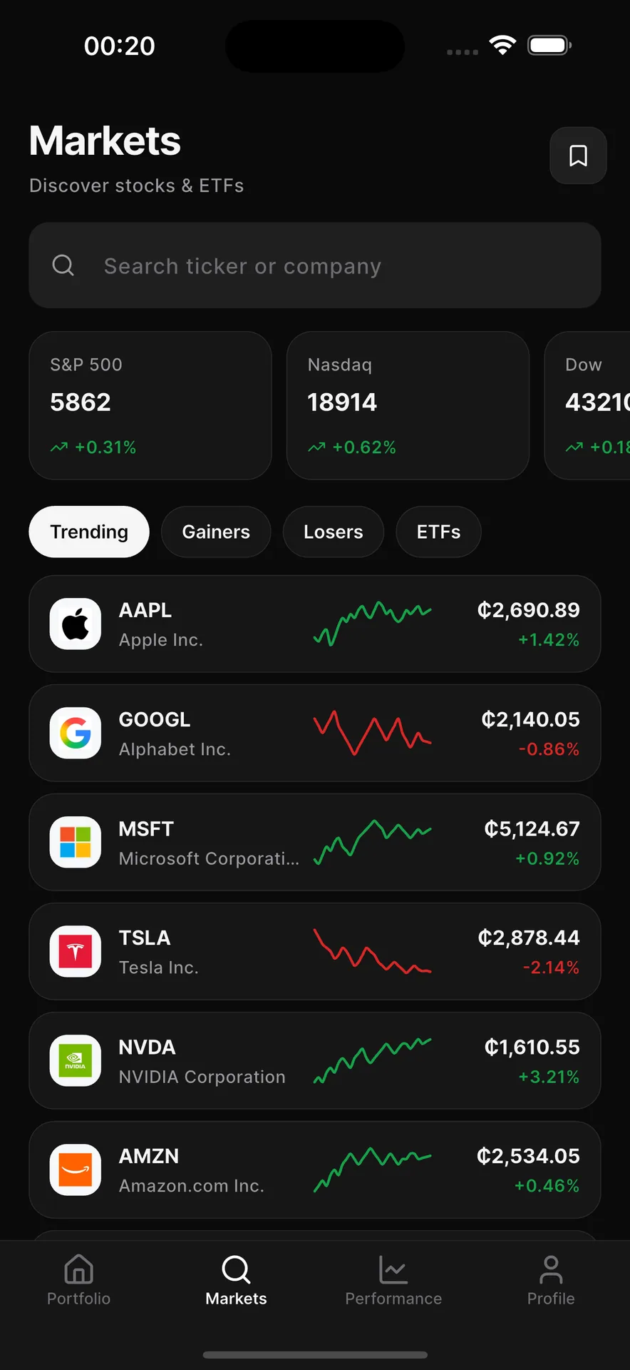 Prosper — White-Label Investing & Trading App screenshot 3