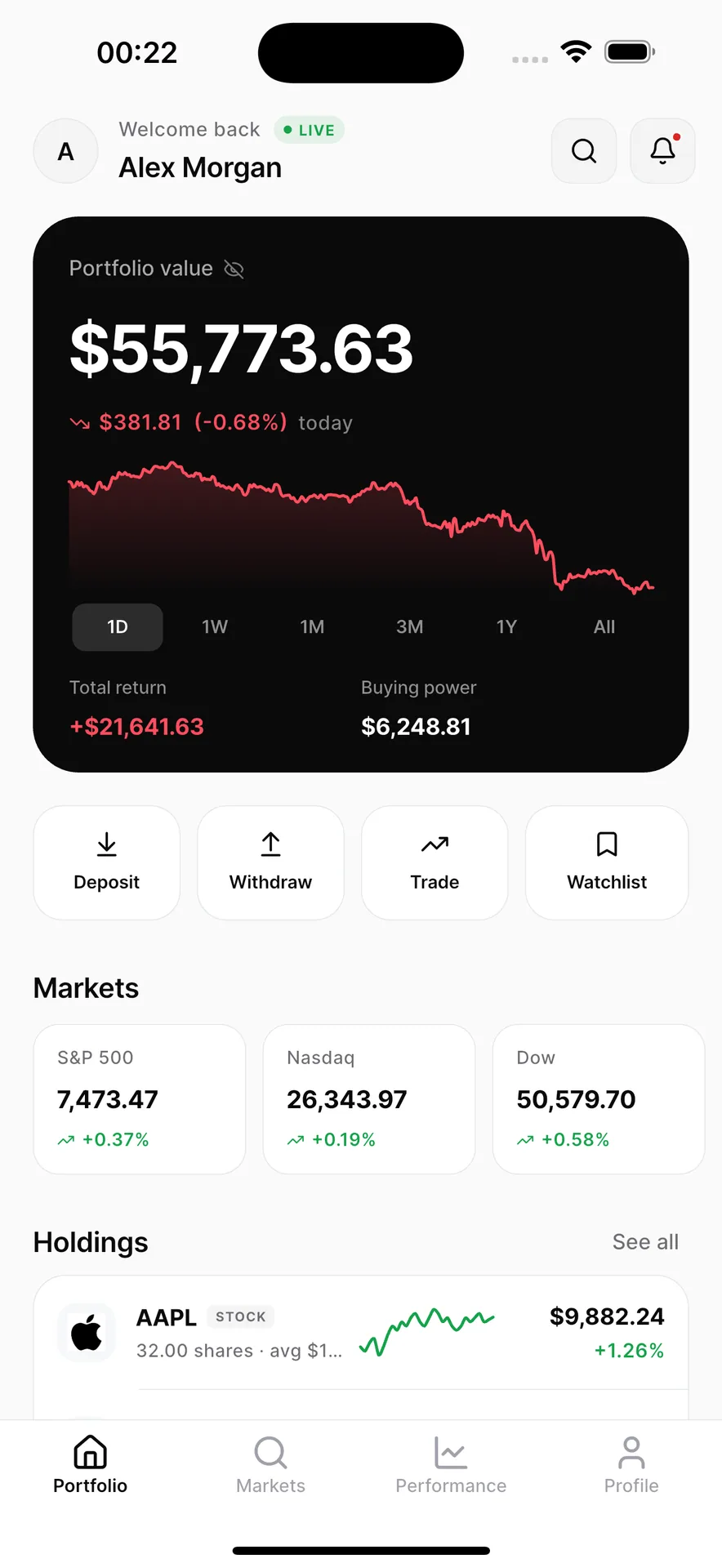 Prosper — White-Label Investing & Trading App screenshot 18