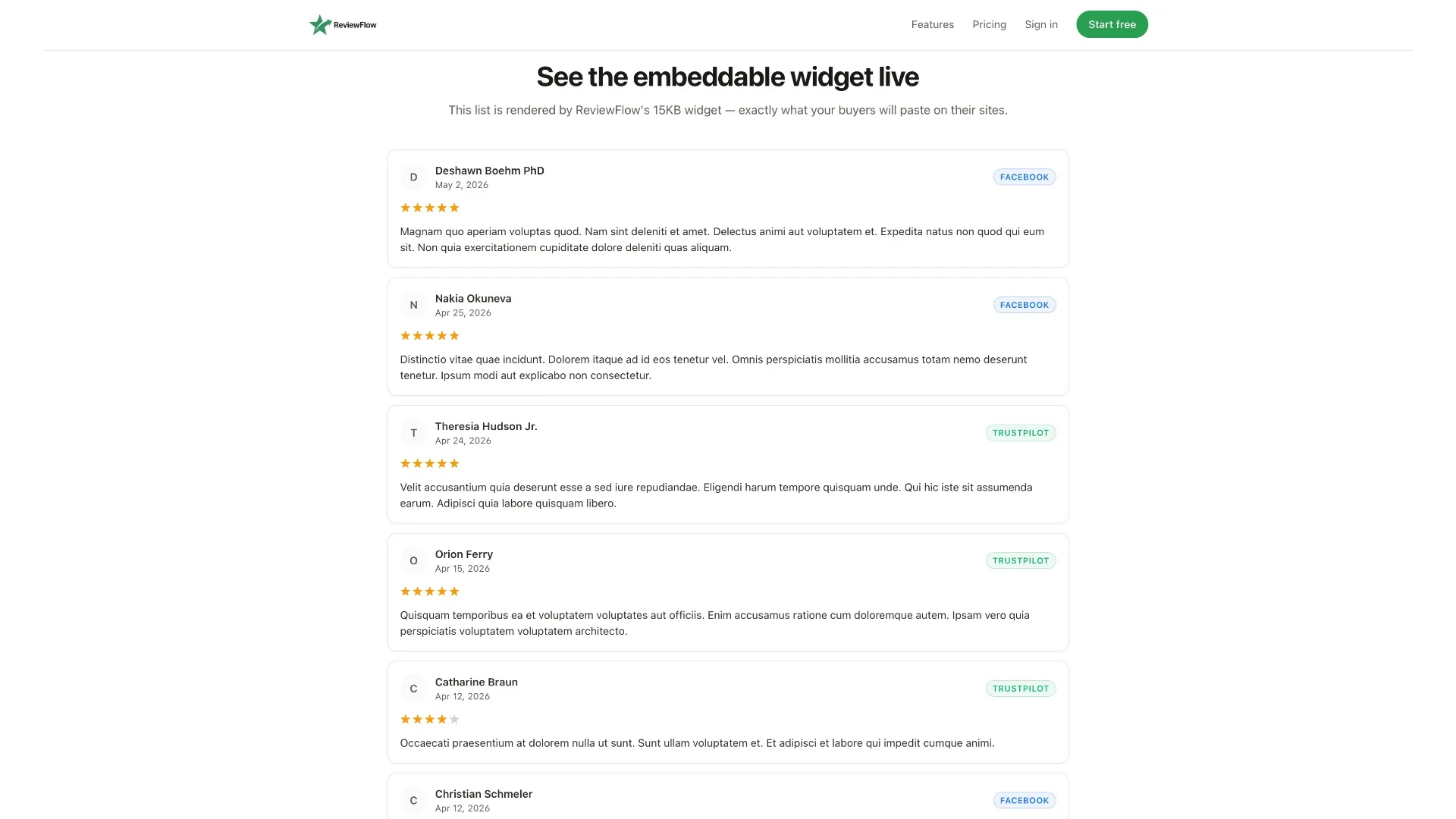ReviewFlow — AI Review & Reputation Management SaaS screenshot 4