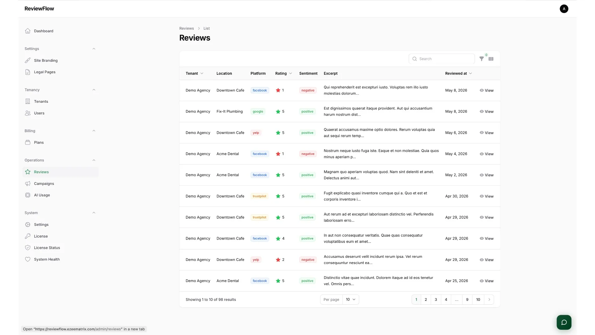 ReviewFlow — AI Review & Reputation Management SaaS screenshot 13