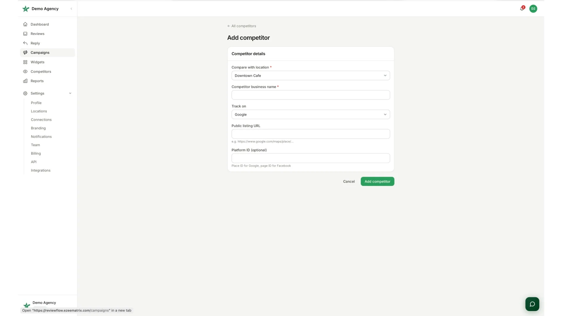 ReviewFlow — AI Review & Reputation Management SaaS screenshot 26
