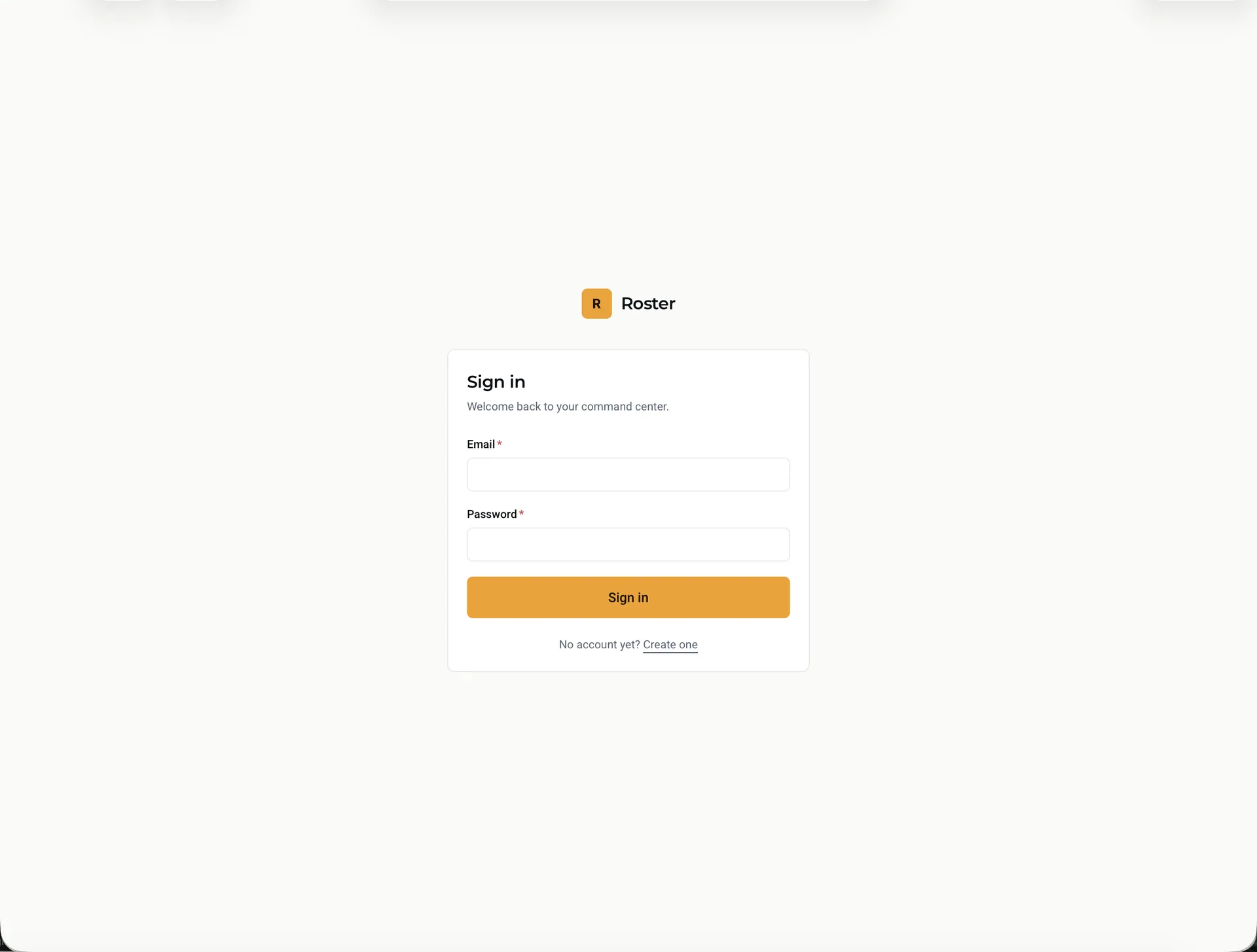 Roster — AI-Powered Business Assistant (Next.js) screenshot 5