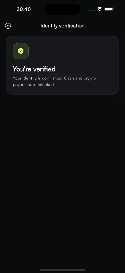 Stridr — Step-to-Earn Rewards App (Flutter + Laravel) screenshot 5