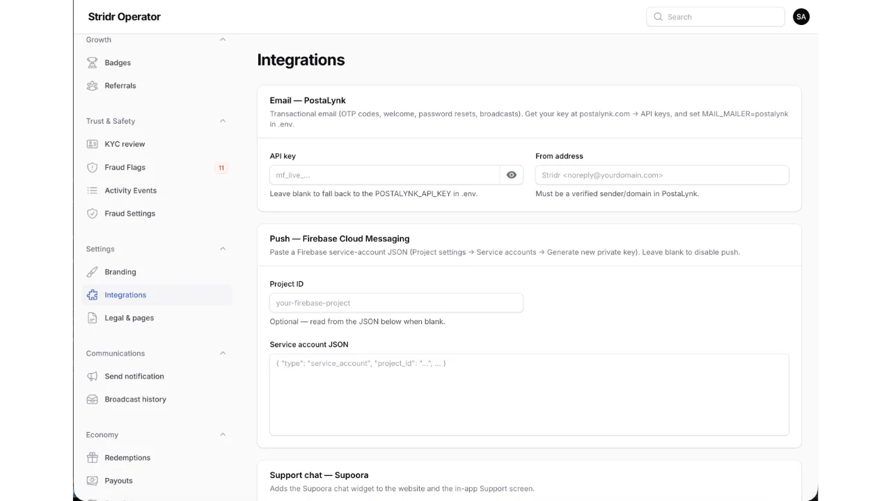 Stridr — Step-to-Earn Rewards App (Flutter + Laravel) screenshot 14