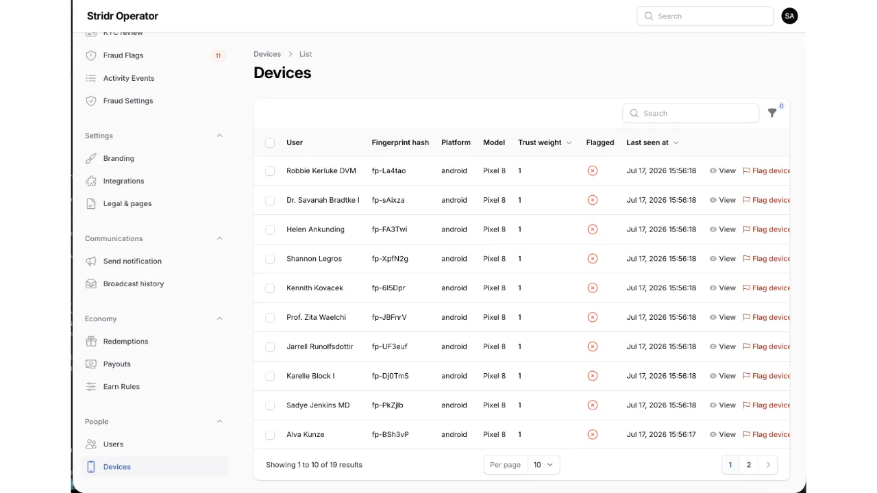 Stridr — Step-to-Earn Rewards App (Flutter + Laravel) screenshot 18