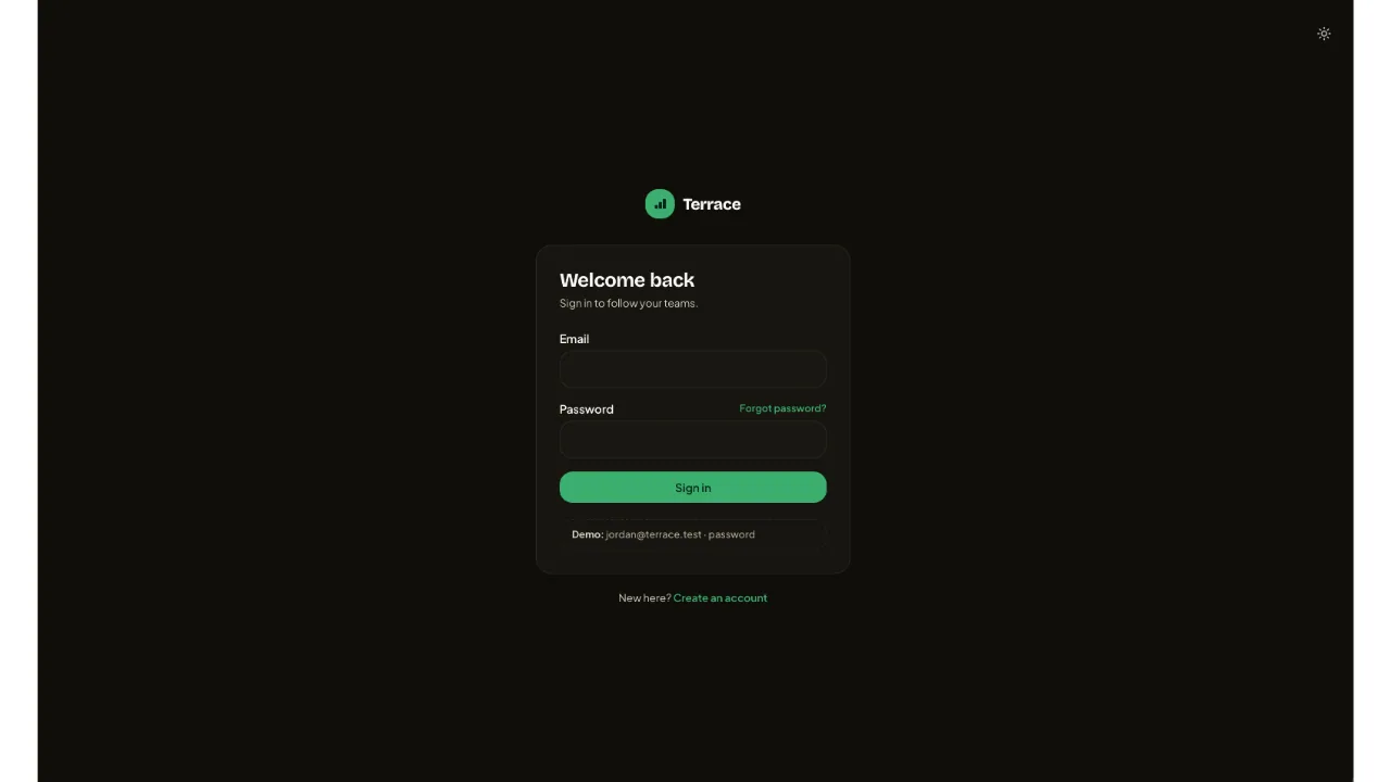 Terrace — Live Sports Scores, Stats & Fan Community (Flutter + Laravel) screenshot 11