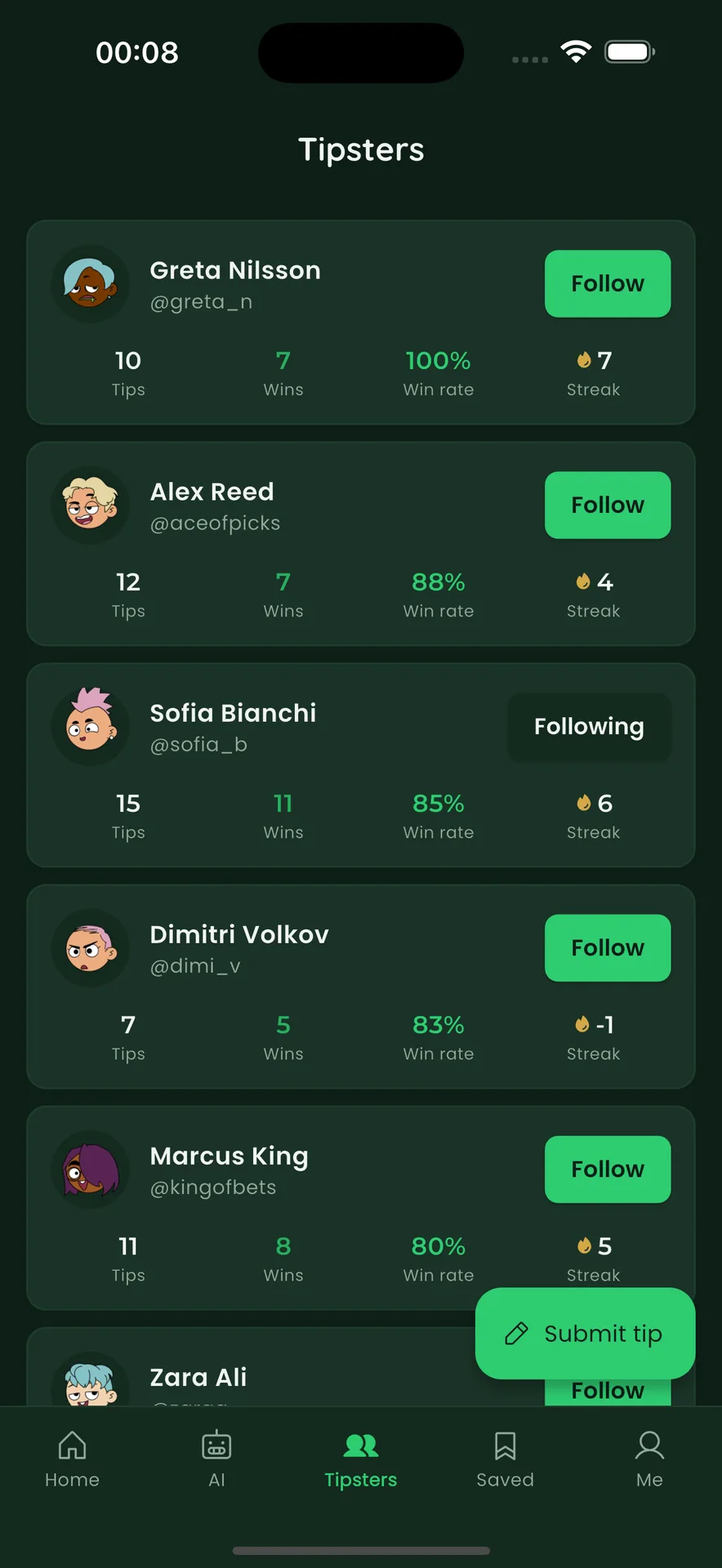 TipsTaz - Sports Tips & AI Predictions Platform screenshot 4