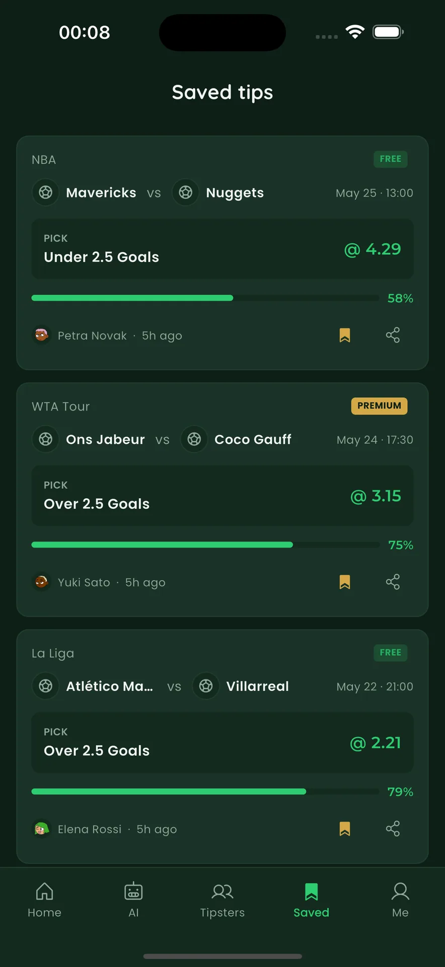 TipsTaz - Sports Tips & AI Predictions Platform screenshot 5