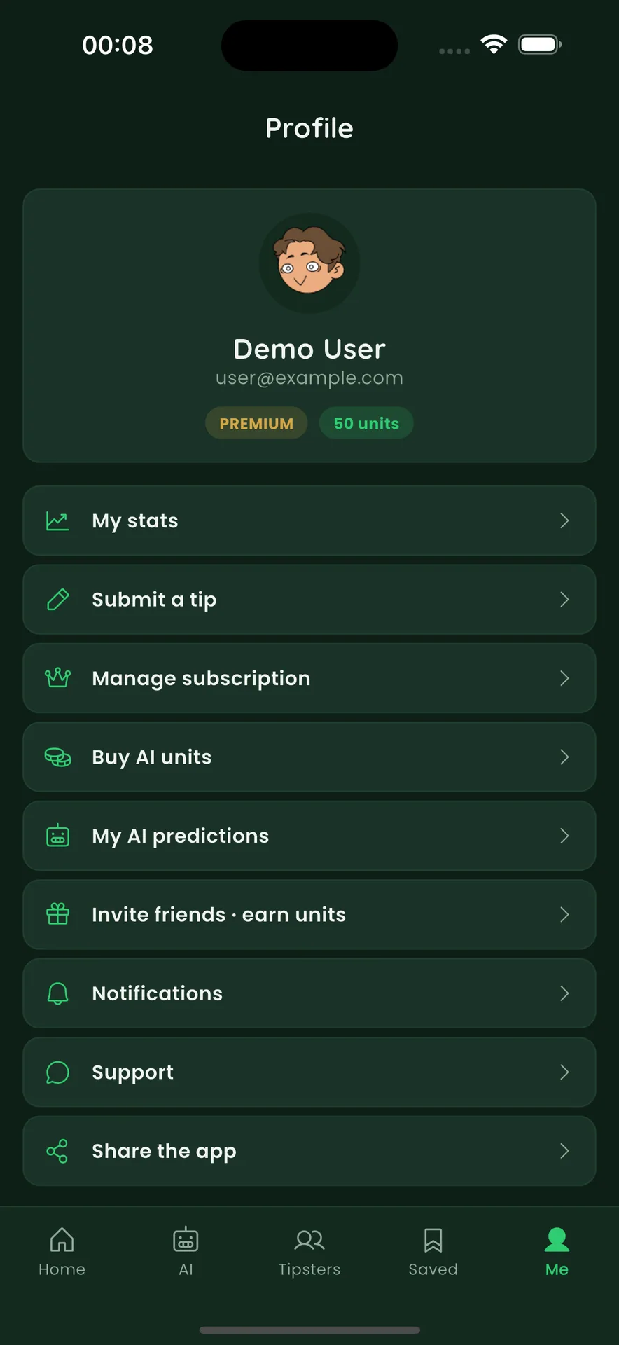 TipsTaz - Sports Tips & AI Predictions Platform screenshot 6