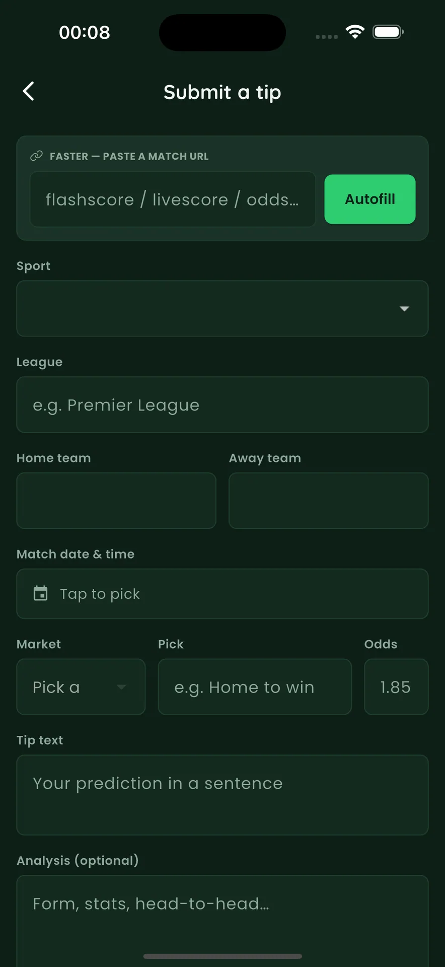 TipsTaz - Sports Tips & AI Predictions Platform screenshot 8