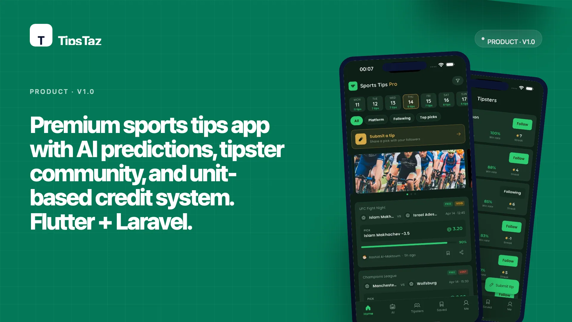 TipsTaz - Sports Tips & AI Predictions Platform