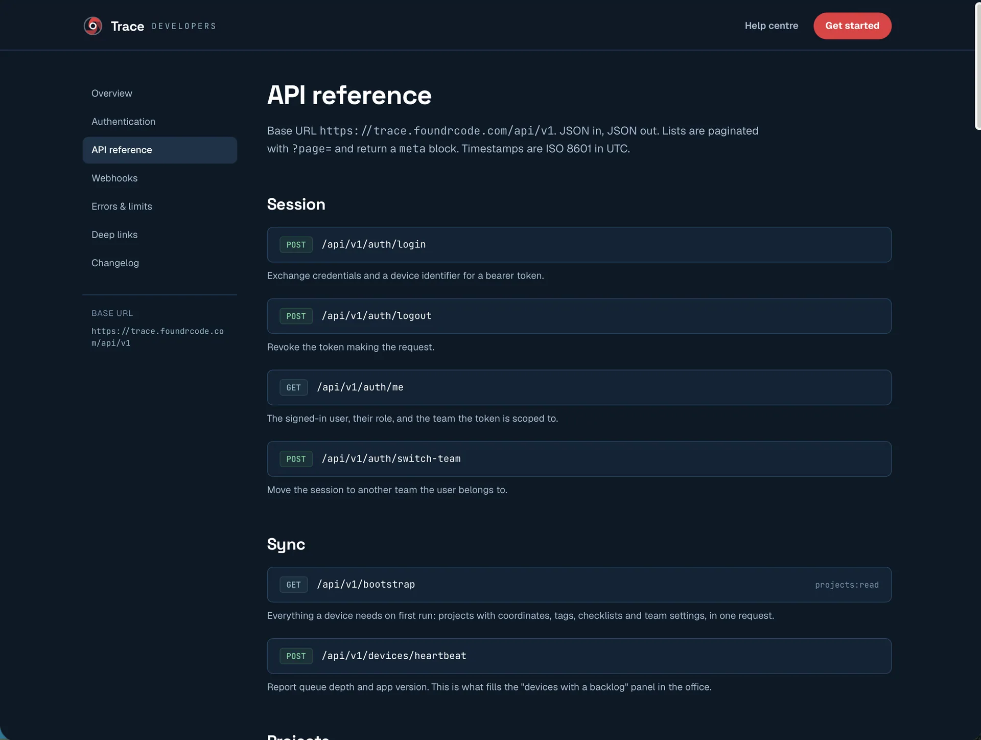 Trace — Job Site Photo Documentation (Flutter + Laravel) screenshot 3