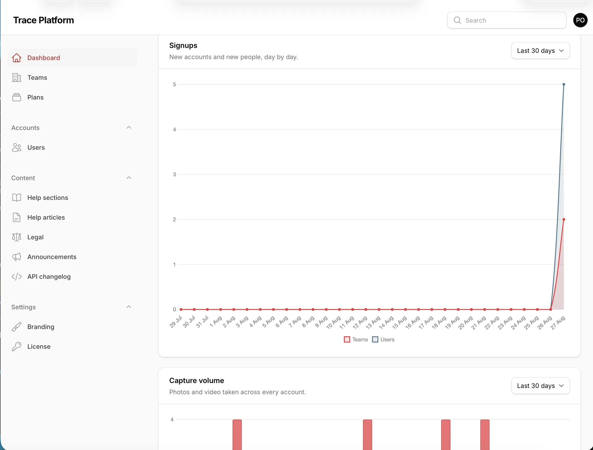 Trace — Job Site Photo Documentation (Flutter + Laravel) screenshot 13