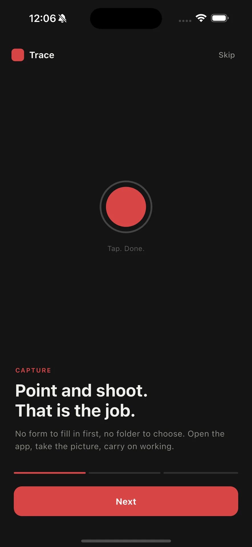 Trace — Job Site Photo Documentation (Flutter + Laravel) screenshot 16