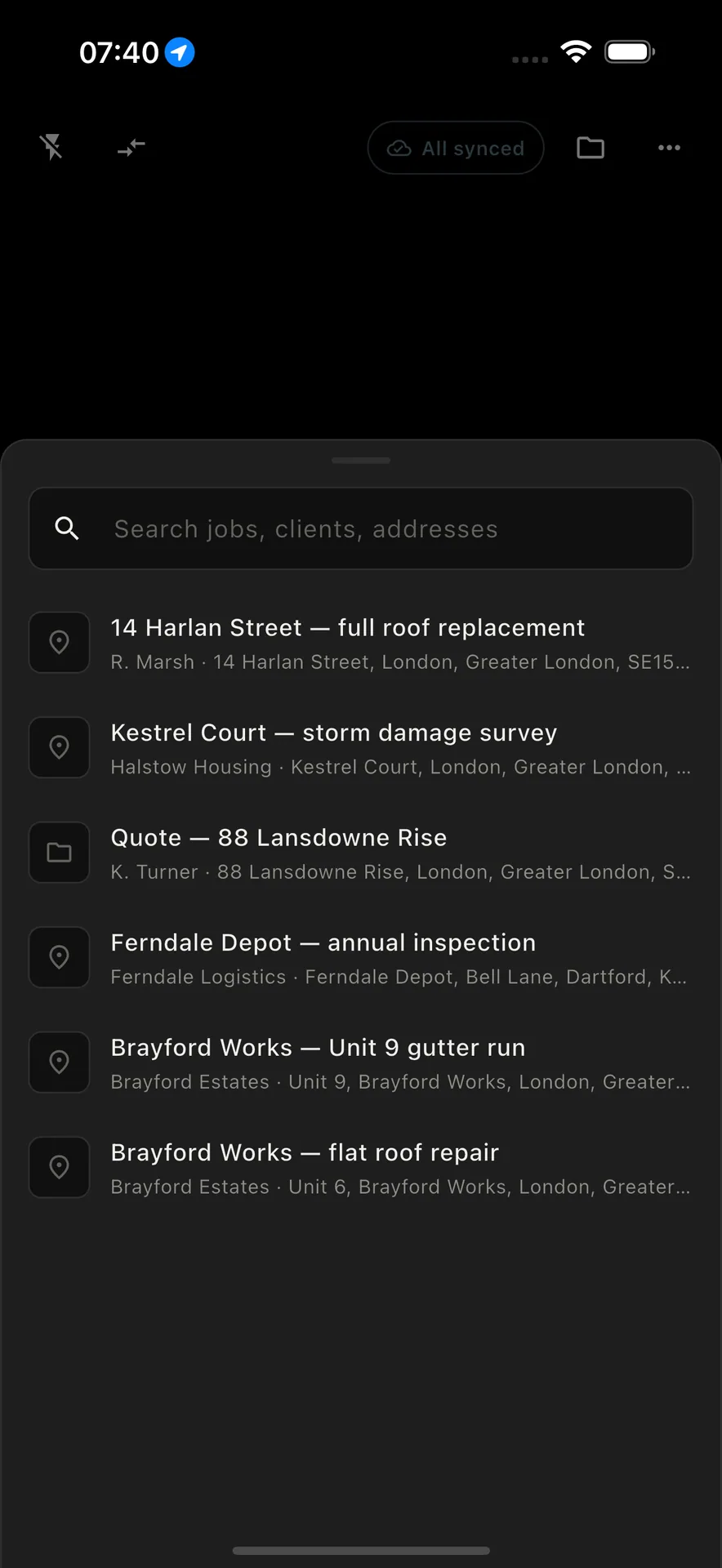 Trace — Job Site Photo Documentation (Flutter + Laravel) screenshot 17