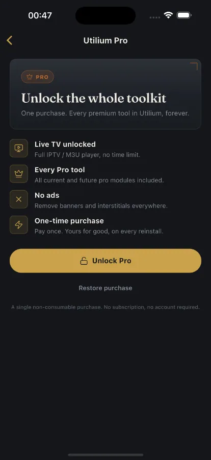 Utilium — Modular Utility Super-App (Flutter + Laravel) screenshot 11