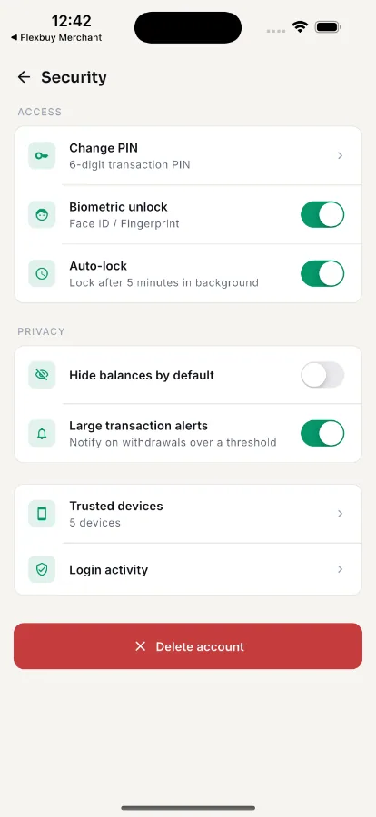 VaultWise — Savings & Investment App (Flutter + Laravel) screenshot 12