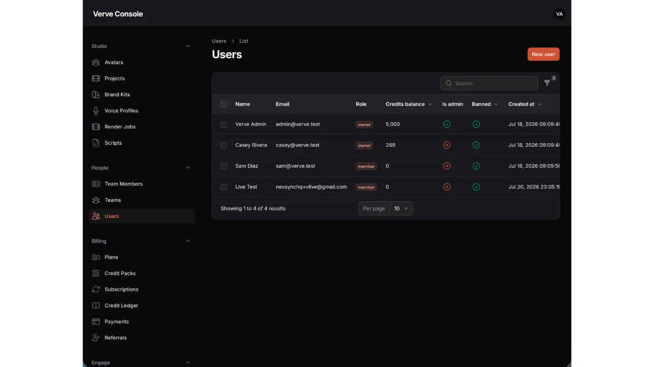 Verve — AI UGC Ad Generator (Flutter + Laravel) screenshot 16