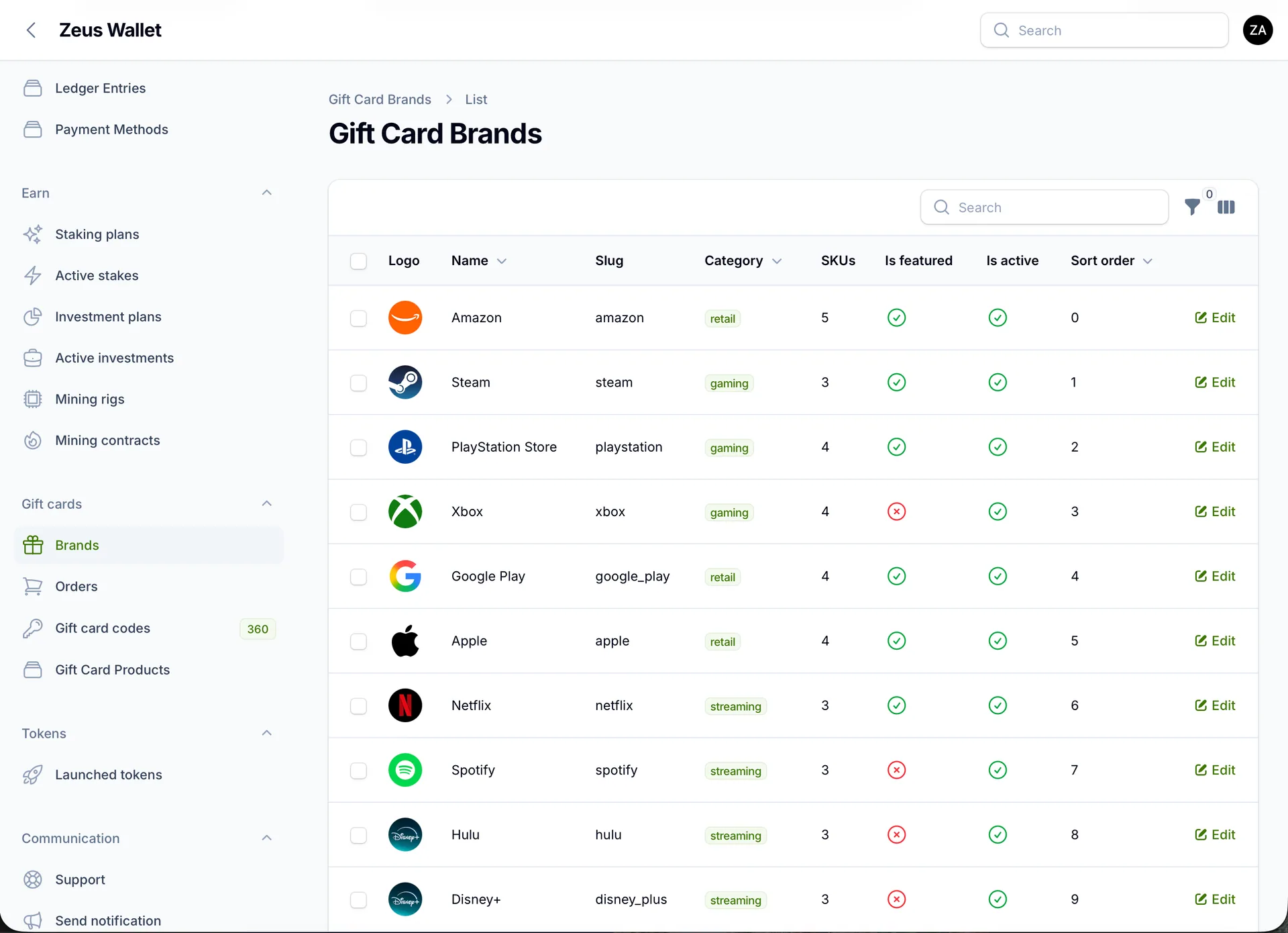 Zeus Wallet — Crypto Wallet App (Flutter + Laravel) screenshot 5