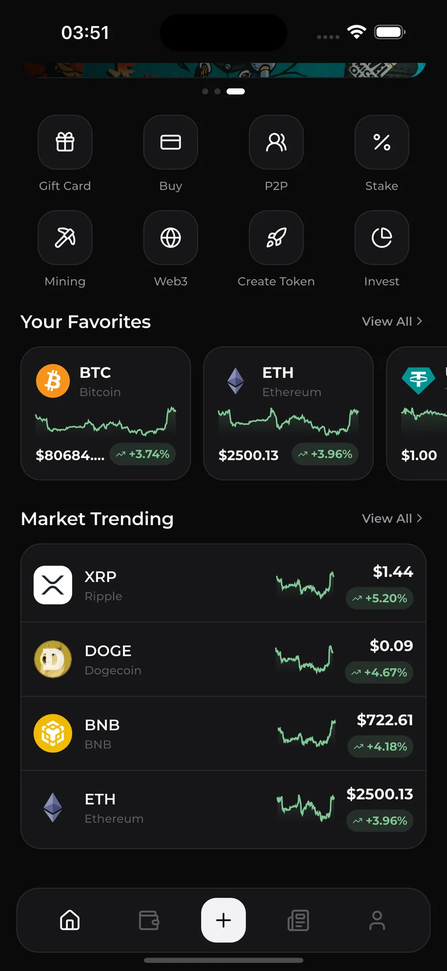 Zeus Wallet — Crypto Wallet App (Flutter + Laravel) screenshot 9