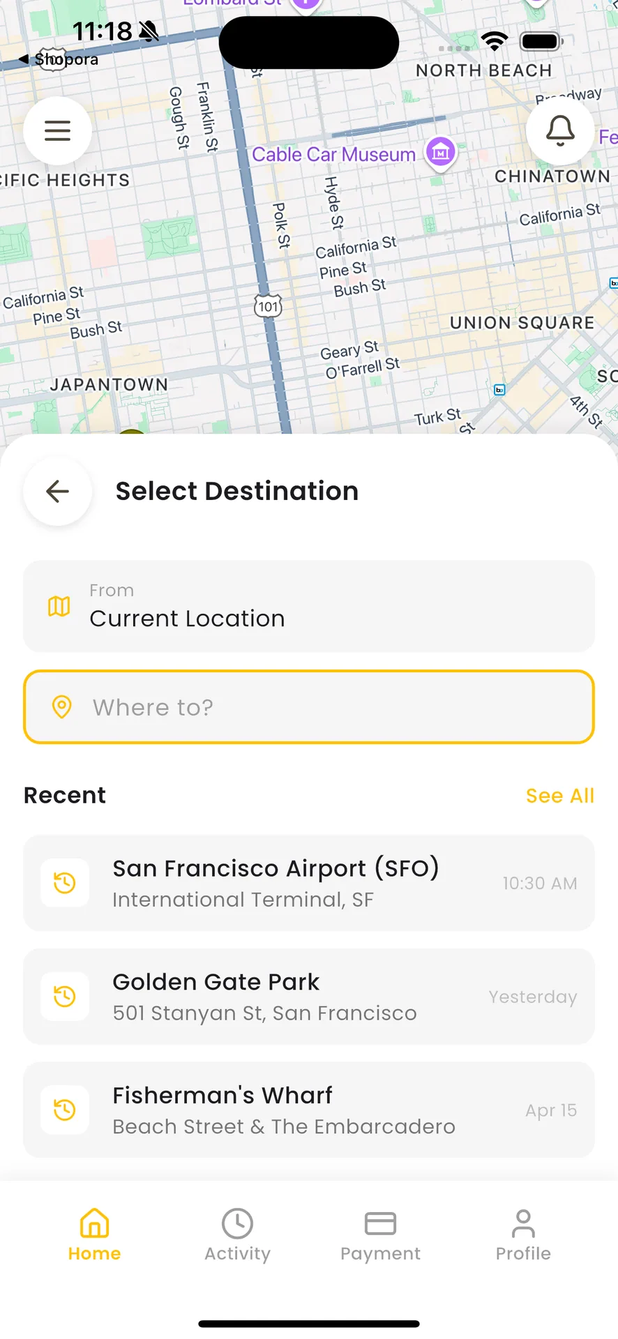 ZoomCab — Full-Stack Taxi Hailing Platform (Laravel + Flutter x2) screenshot 3